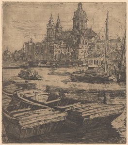 Bazilika svatého Mikuláše v Amsterdamu od Pieter Dupont