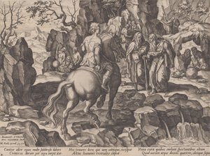 Shromažďování znalostí, z The Course of Human Life, 1570. od Pieter Furnius