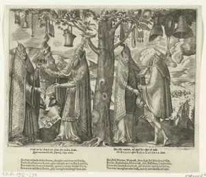 Strom římského modlářství, kolem roku 1570
