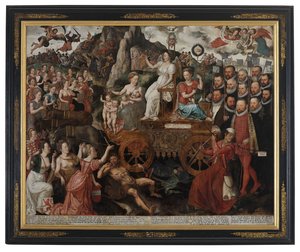Alegorie míru z roku 1577 v nížinách od Pieter II Claeissens