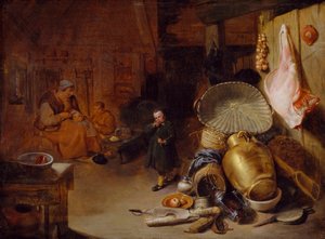 Interiér s figurami, 1643 od Pieter Jacobsz Duyfhuysen