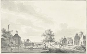 Benskoperská brána v IJsselsteinu od Pieter Jan van Liender