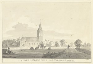 Pohled na vesnici Nederlangbroek