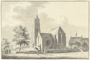 Kostel a radnice v Heukelom