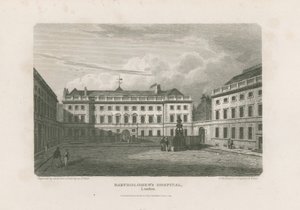 Nemocnice svatého Bartoloměje, Smithfield. od Pieter Jansz. Quast