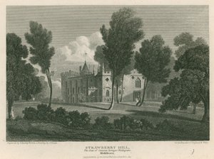 Strawberry Hill, Twickenham, Londýn; Sídlo hraběnky vdovy Waldegrave