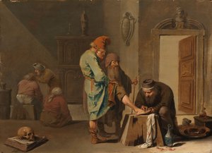 Operace nohou od Pieter Jansz. Quast