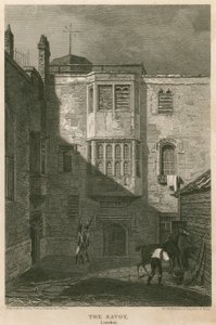 Věznice Savoy, Londýn od Pieter Jansz. Quast