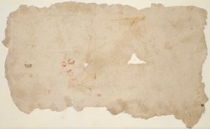 Hagar a anděl (recto); Náčrt obličeje ženy (verze) od Pieter Lastman