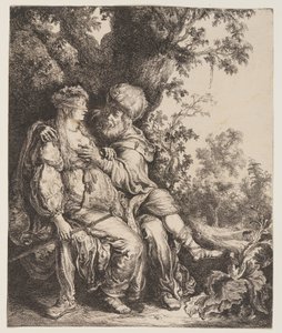 Juda a Támar od Pieter Lastman