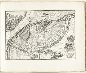 Obléhání Narvy v letech 1700, 1702-1703 od Pieter Mortier