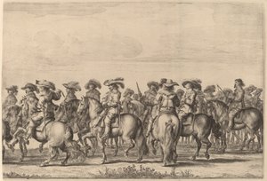 Vjezd Marie de Medici do Amsterdamu [deska 4 z 6] od Pieter Nolpe