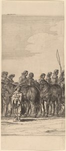 Vstup Marie de Medici do Amsterdamu [deska 5 z 6] od Pieter Nolpe