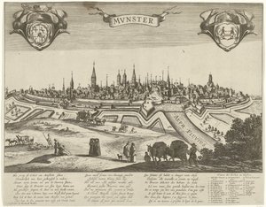 Panorama Munsteru od Pieter Nolpe