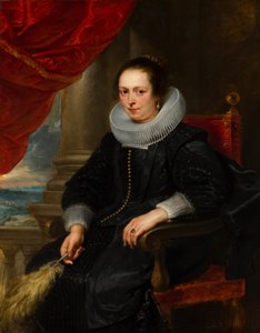 Portrét Clary Fourmentové 1593-1643, kolem roku 1630. od Pieter Paul Rubens