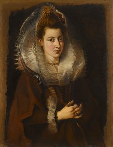 Portrét mladé ženy s řetězem, 1605-1606. od Pieter Paul Rubens