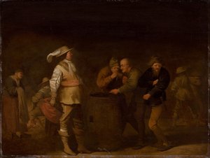 The Yielding of War Booty , c. 1635. od Pieter Quast