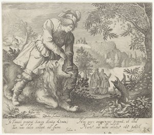 Samson a lev