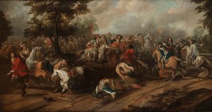 Bitva u Breitenfeldu od Pieter Snayers