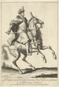 Jezdecký portrét polského krále Jana III. Sobieského