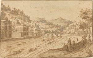 výhled na řeku od Pieter Stevens