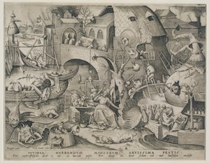 Závist od Pieter Bruegel the Elder