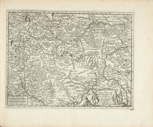 Mapa Moscovia, 1726 od Pieter Van der Aa