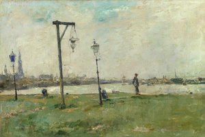 Antverpy (olej na plátně) od Pieter Verhaert