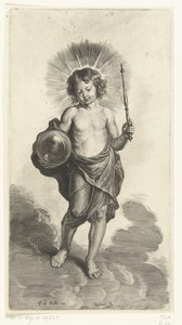 Kristus dítě s zeměkoule a žezlo od Pieter de Bailliu (I) (possibly)