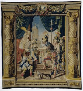 Orestova pomsta na Aigisthu Historie Iphgenia a Oresta (název série) od Pieter de Cracht