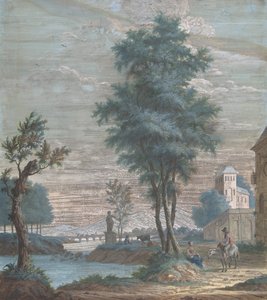 Italská krajina, 1769. od Pieter de Groot