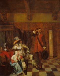 Nositel špatných zpráv od Pieter de Hooch