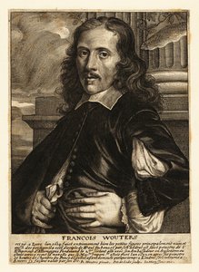Portrét Franse Wouterse, vlámského barokního malíře, truhlářského malíře a dvorního umělce římského císaře od Pieter de II Jode