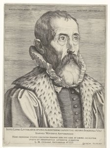 Portrét Justa Lipsia od Pieter de Jode (I)