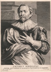 Jacobus Jordaens, malíř Antverp, lidských postav, v Majors