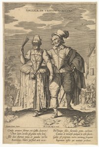 Gallica in Vestitu Varietas, od Fashions of Different Nations.n.d.