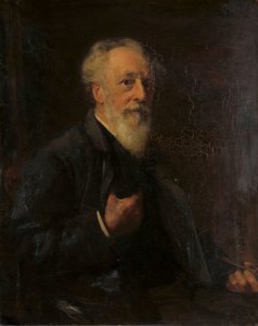 Portrét J.A.B. Stroebel (1821-1905), malíř