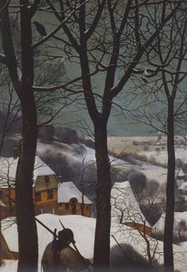 Lovci ve sněhu od Pieter Bruegel the Elder