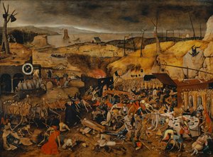 Triumf smrti, c.1608 od Pieter Brueghel the Younger