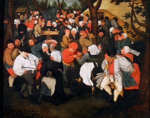 Vesnický tanec, Pieter Brueghel Younger (1564-1638)