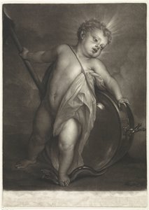 Před Christuskindem als Salvatore