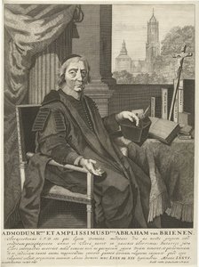 Portrét pastora Abrahama van Brienena od Pieter van Dijck