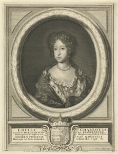 Ludvika Karalina Radzivił. Ludvika Karalina Radziwił (1688-1711) od Pieter van Gunst