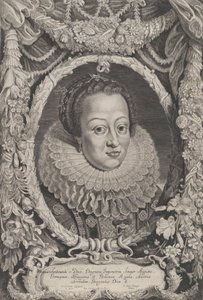 Eleonora, manželka Ferdinanda II., ze série Ferdinandus II et III Imperatorum Domu..., ca. 1625