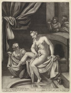 David a Batšeba od Pieter van den Berge