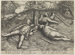 lenost od Pieter van der Heyden (attributed to)
