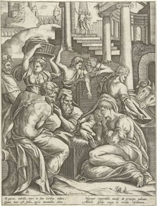 Klanění pastýřů od Pieter van der Heyden