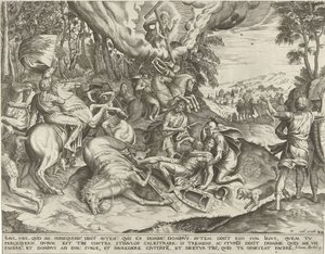 Obrácení Pavla od Pieter van der Heyden