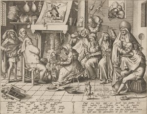 Karneval od Pieter van der Heyden