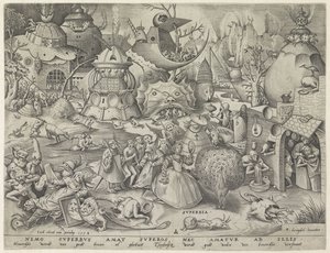 Hrdost Superbia (název na objektu) Sedm smrtelných hříchů (název série) od Pieter van der Heyden